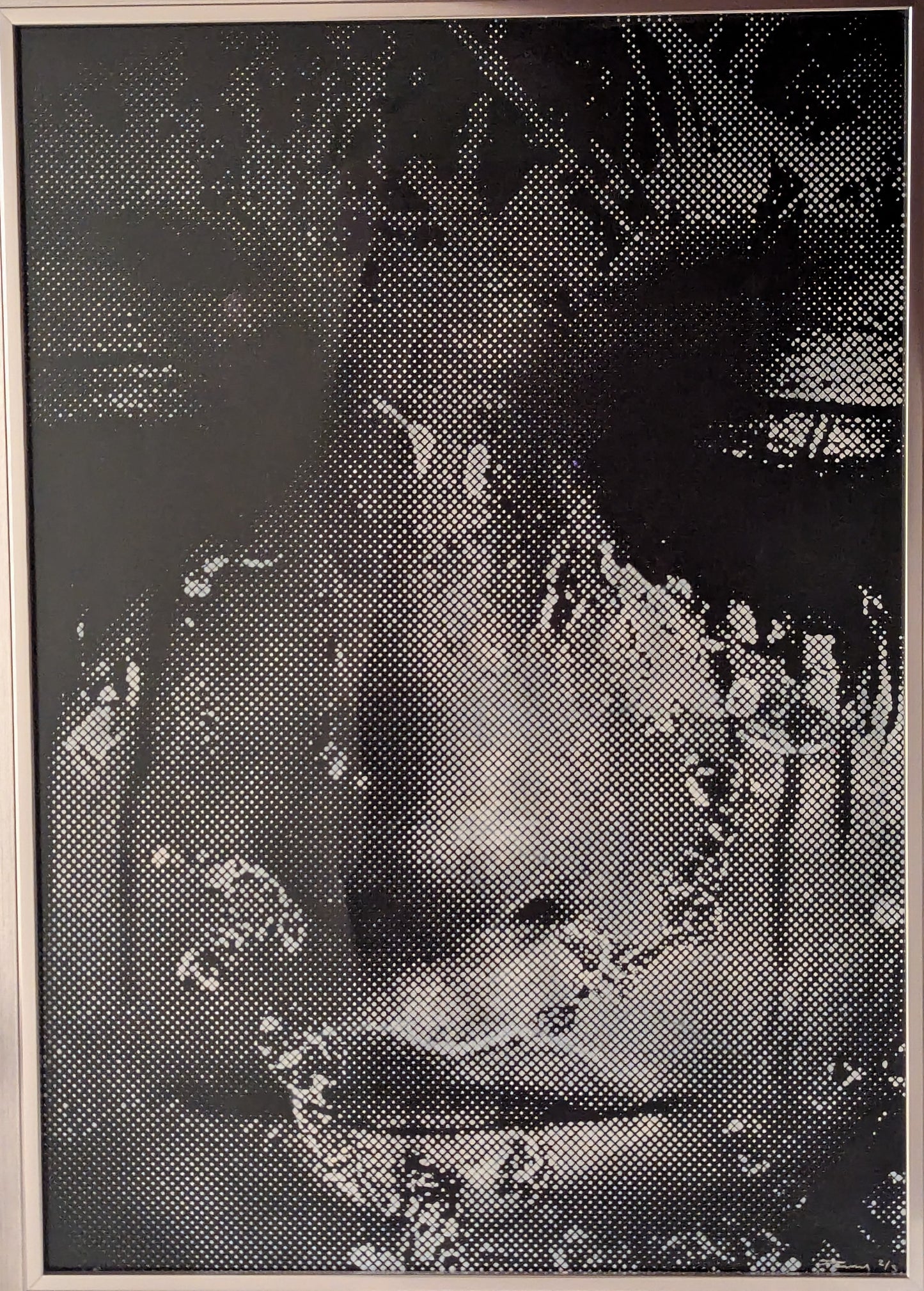 Penny, Waterfalls, Stencil on Photographic Paper