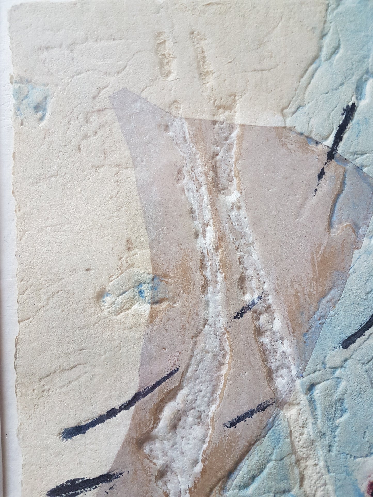 Alligand Bernard, Carborundum etching II 20/30 French Abstract Art on Paper