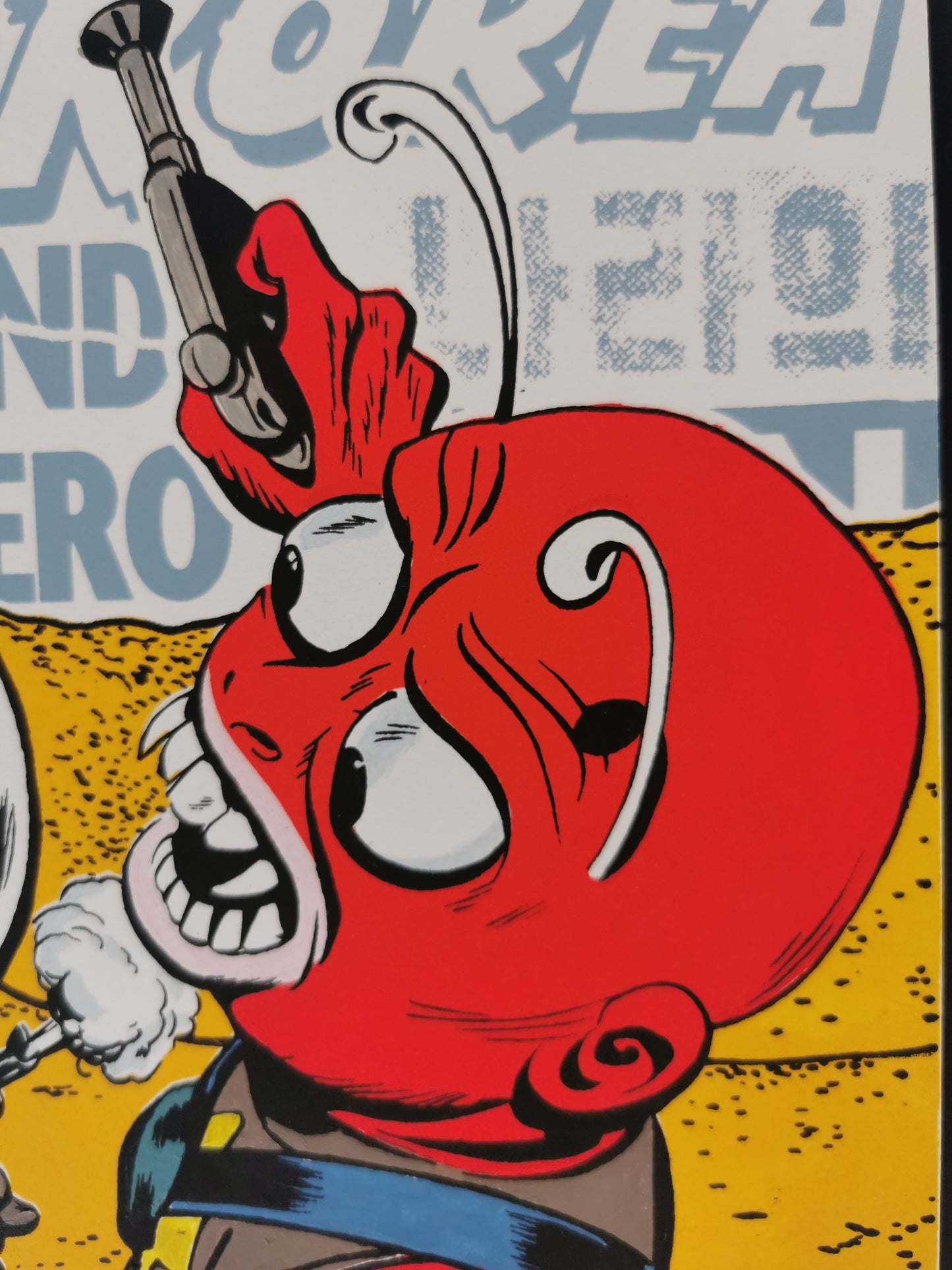 Alex Zanda, Unique Screenprint - British Art on Paper