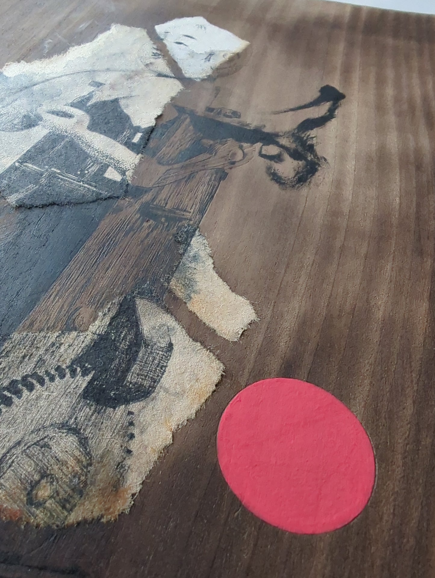 Nishi - Mechanisms (Karakuri) 2 - からくり  Mixed Media on Wood- Japanese Contemporary Art