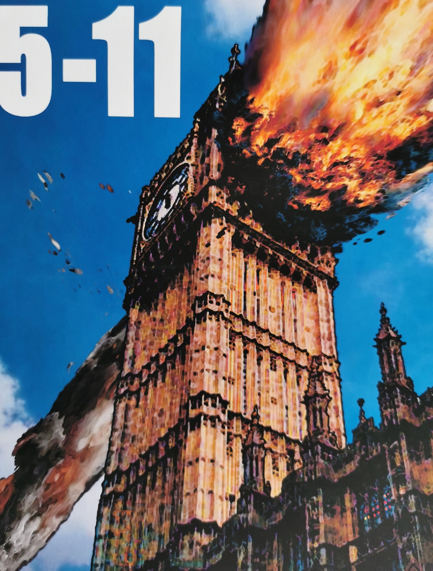 James Cauty -5-11 Stamps of Mass Destruction, Giclee on Paper